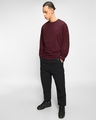 Shop Men's Maroon Oversized T-shirt