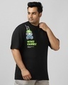 Shop Men's Black Andre Graphic Printed Oversized Plus Size T-shirt-Design