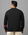 Shop Men's Black Surf Graphic Printed Oversized Plus Size T-shirt-Design