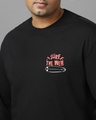 Shop Men's Black Surf Graphic Printed Oversized Plus Size T-shirt