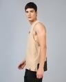 Shop Men's Brown Peter Graphic Printed Oversized Vest-Design