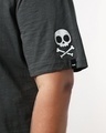 Shop Men's Toxic Grey Graphic Printed Plus Size T-shirt