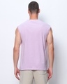 Shop Men Purple Boxy Fit Vest-Design