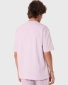 Shop Pack of 2 Men's Purple & White Oversized T-shirt