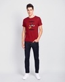 Shop Men's Red Portal Mickey (DL) Graphic Printed T-shirt-Design