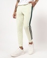 Shop Men's Aloe Wash Striped Joggers-Front