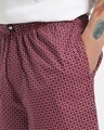 Shop Men's Maroon All Over Printed Boxers