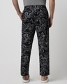 Shop Men's Black All Over Printed Pyjamas-Design