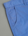 Shop Men's Aqua Blue Slim Fit Shorts