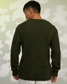 Shop Men's Army Green Sweater-Design