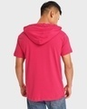 Shop Men's Auro Red Hoodie T-shirt-Design