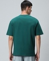 Shop Men's Aventurine Green Must Play Graphic Printed Oversized T-shirt-Full