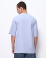 Shop Men's Baby Lavender Oversized T-shirt-Full