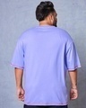 Shop Men's Baby Lavender Marvel Graphic Printed Oversized Plus Size T-shirt-Design