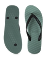 Shop Men's Banana Leaf Dark Green Flip-flops-Design