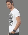 Shop Men's Bangalore Travel Doodle Premium Cotton T-shirt-Design