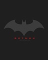 Shop Men's Black Batman Outline Logo (BML) Graphic Printed Hoodie-Full