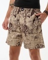 Shop Men's Beige Avengers All Over Printed Boxers-Front