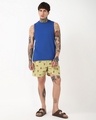 Shop Men's Beige All Over Printed Boxers-Full