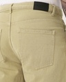 Shop Men's Beige Baggy Fit Mid-Rise Jeans