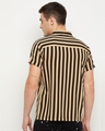 Shop Men's Beige & Black Striped Shirt-Design