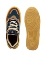Shop Men's Beige & Blue Color Block Casual Shoes-Design