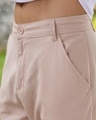 Shop Men's Beige Cargo Cotton Linen Pants