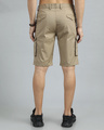 Shop Men's Beige Cargo Shorts-Full