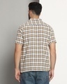 Shop Men's Beige Checked Shirt-Full