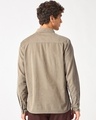 Shop Men's Beige Corduroy Shirt-Design