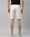 Shop Men's Beige Cotton Linen Shorts-Design