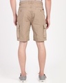 Shop Men's Beige Cotton Shorts-Full