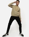 Shop Men's Beige Hooded Sweatshirt