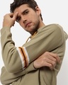 Shop Men's Beige Hooded Sweatshirt