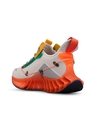 Shop Men's Beige & Orange Good Vibes Color Block Sneakers-Design