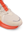 Shop Men's Beige & Orange Good Vibes Color Block Sneakers