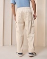 Shop Men's Beige Cargo Carpenter Pants-Full