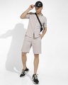Shop Men's Beige Oversized Co-ordinates-Full