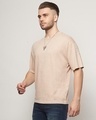 Shop Men's Beige Oversized T-shirt-Design