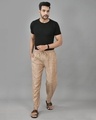 Shop Men's Beige Casual Pants-Full