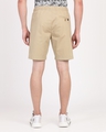 Shop Men's Beige Slim Fit Cotton Shorts-Design