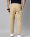 Shop Men's Beige Slim Fit Trousers-Design