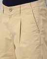 Shop Men's Beige Slim Fit Trousers