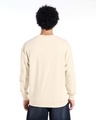 Shop Men's Beige Soul Craft Graphic Printed Oversized Sweatshirt-Full
