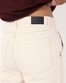 Shop Men's Beige Straight Fit Jeans