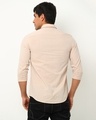 Shop Men's Beige Striped Slim Fit Shirt
