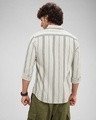 Shop Men's Beige Striped Slim Fit Shirt-Design