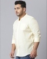 Shop Men's Beige Stylish Full Sleeve Casual Shirt-Design