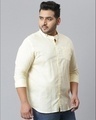 Shop Men's Beige Stylish Full Sleeve Casual Shirt-Full