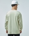 Shop Men's Beige Super Loose Fit T-shirt-Design